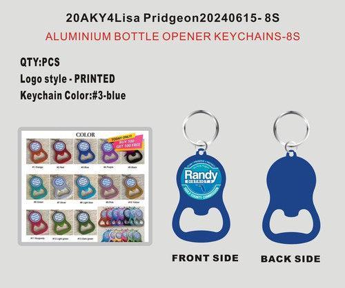 ALUMINIUM BOTTLE OPENER KEYCHAINS-20KY4Lisa Pridgeon