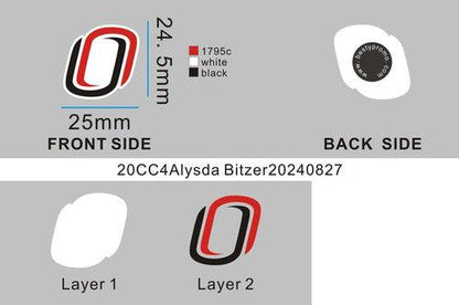 CUSTOM SHOE CHARMS-20CC4Alysda Bitzer