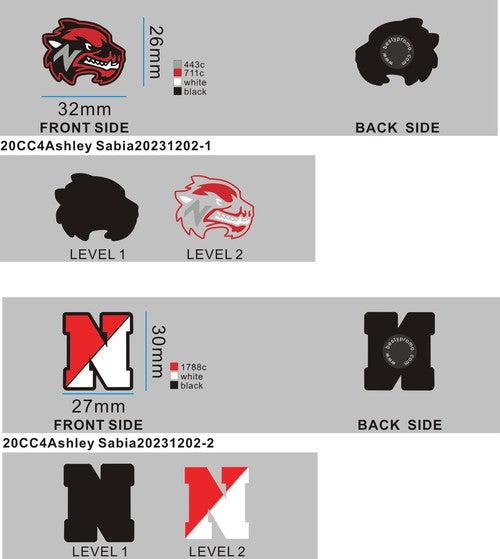 CUSTOM SHOE CHARMS - 20CC4Ashley Sabia