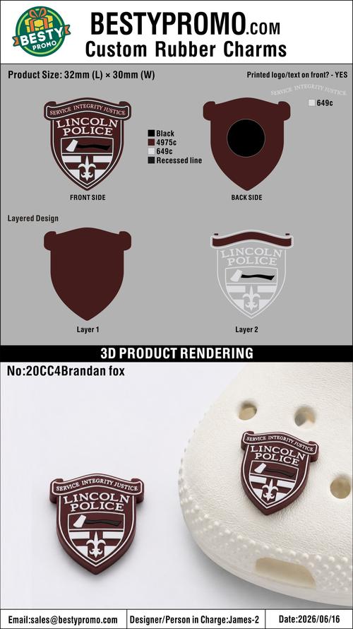 Custom Rubber Clog Charms - 20260620-20