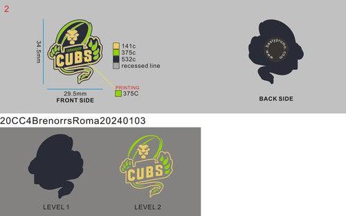 CUSTOM SHOE CHARMS -20CC4Brenorrs Roma