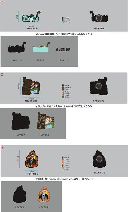 CUSTOM SHOE CHARMS -20CC4Briana Chmielewski