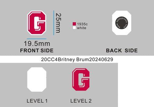 CUSTOM SHOE CHARMS-20CC4Britney Brum20CC4Britney Brum