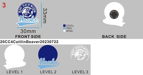 CUSTOM SHOE CHARMS - 20CC4CaitlinBeaver