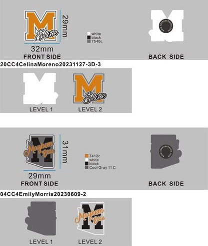 CUSTOM SHOE CHARMS - 20CC4Celina Moreno