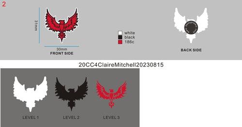 CUSTOM SHOE CHARMS - 20CC4Claire Mitchell