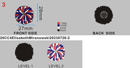 CUSTOM SHOE CHARMS -  20CC4ElisabethMiranowski