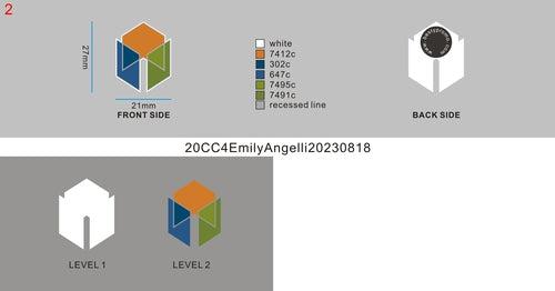 CUSTOM SHOE CHARMS - 20CC4Emily Angelli