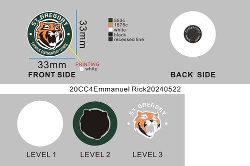 CUSTOM SHOE CHARMS-20CC4Emmanuel Rick