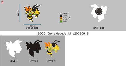 CUSTOM SHOE CHARMS - 20CC4Genevieve Jenkins