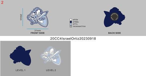 CUSTOM SHOE CHARMS - 20CC4Israel Ortiz