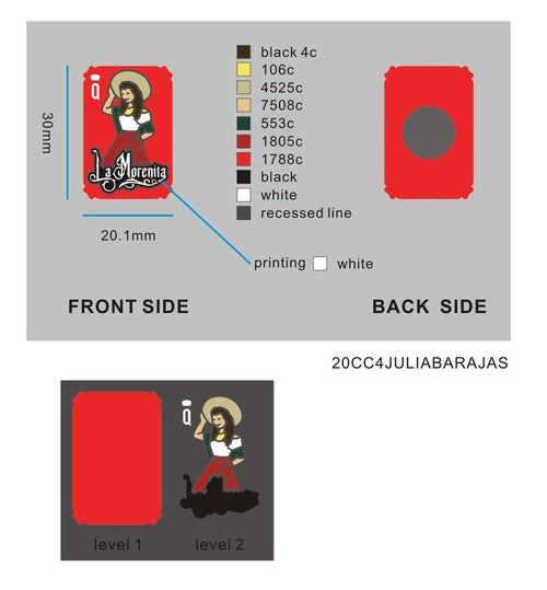 CUSTOM SHOE CHARMS -20CC4JULIABARAJAS