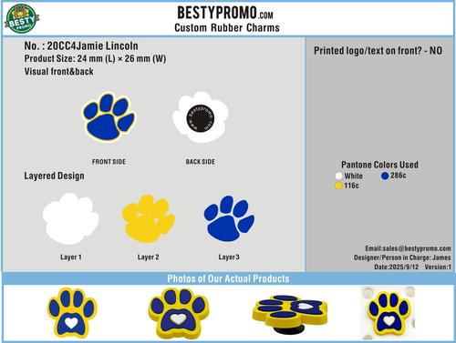 Custom Shoe charms-20CC4Jamie Lincoln 250912