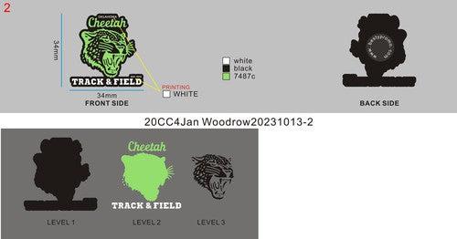 CUSTOM SHOE CHARMS - 20CC4Jan Woodrow