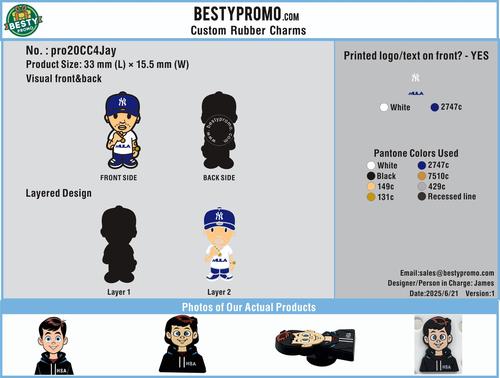 Custom Shoe charms-20CC4Jay 250621