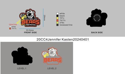 CUSTOM SHOE CHARMS - 20CC4Jennifer Kasten