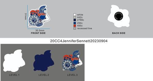 CUSTOM SHOE CHARMS - 20CC4Jennifer Sennett