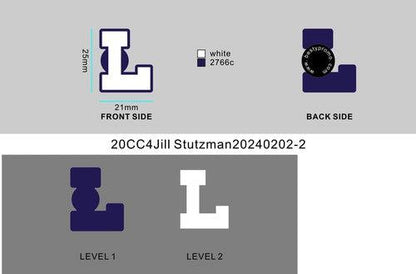 CUSTOM SHOE CHARMS -20CC4Jill Stutzman