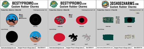 Custom Rubber Clog Charms – 20260709-20