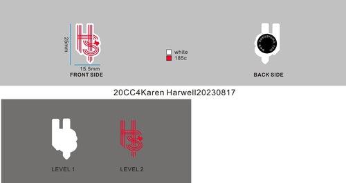 CUSTOM SHOE CHARMS - 20CC4Karen Harwell