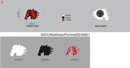 CUSTOM SHOE CHARMS -20CC4Kathleen Porche