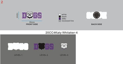 CUSTOM CLOG CHARMS - 20CC4Katy Whitaker