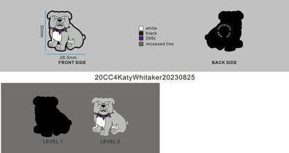 CUSTOM CLOG CHARMS - 20CC4Katy Whitaker