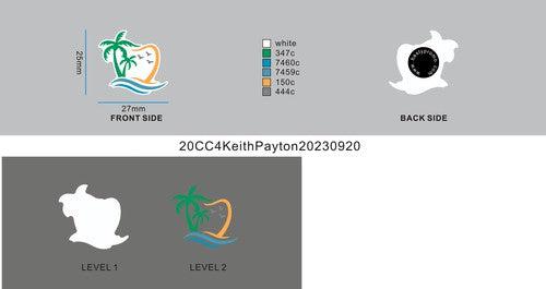 CUSTOM SHOE CHARMS - 20CC4Keith Payton