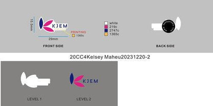 CUSTOM SHOE CHARMS -20CC4Kelsey Maheu