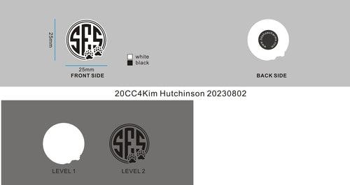 CUSTOM SHOE CHARMS - 20CC4KimHutchinson