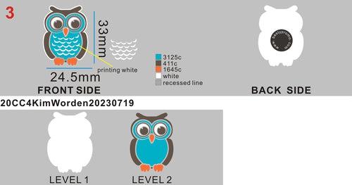 CUSTOM SHOE CHARMS - 20CC4KimWorden