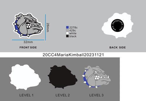 CUSTOM SHOE CHARMS - 20CC4Maria Kimball