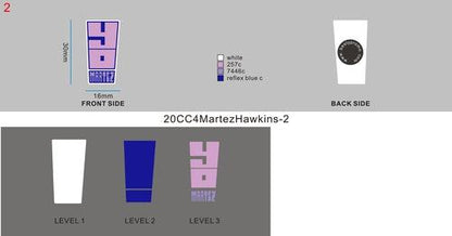 CUSTOM SHOE CHARMS -  20CC4MartezHawkins