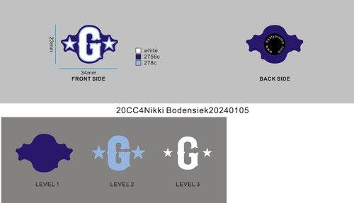 CUSTOM SHOE CHARMS - 20CC4Nikki Bodensiek