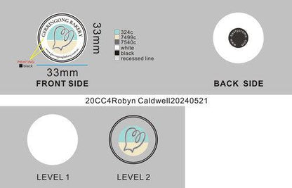 CUSTOM SHOE CHARSM-reorder 20CC4Robyn Caldwell