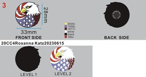 CUSTOM CLOG CHARMS - 20CC4Roxanna Katz