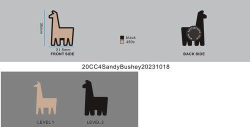 CUSTOM SHOE CHARMS - 20CC4Sandy Bushey
