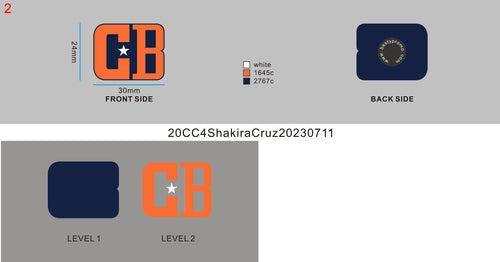 CUSTOM SHOE CHARMS - 20CC4Shakira Cruz