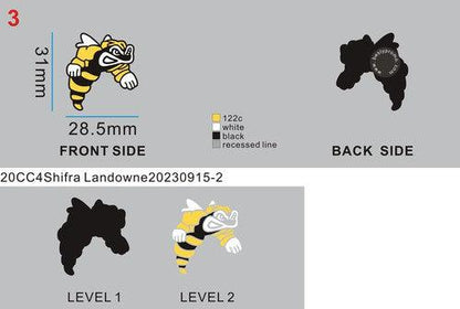 CUSTOM SHOE CHARMS - 20CC4Shifra Landowne