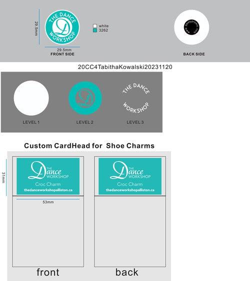 CUSTOM SHOE CHARMS - 20CC4Tabitha Kowalski