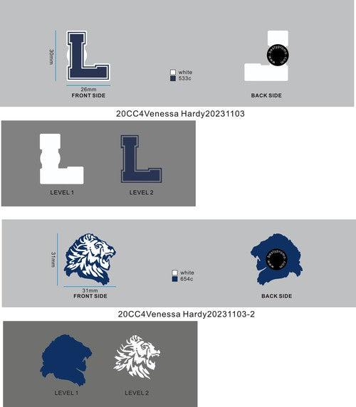 CUSTOM SHOE CHARMS - 20CC4Venessa Hardy