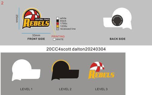 CUSTOM SHOE CHARMS - 20CC4scott dalton