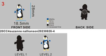 CUSTOM SHOE CHARMS - 20CC4suzanne nathanson
