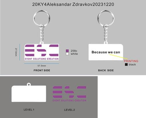 CUSTOM RUBBER KEYCHAINS -20KY4Aleksandar Zdravkov