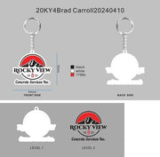 CUSTOM AIR FRESHENER ADN KEYCHAINS-20AF4Brad Carroll