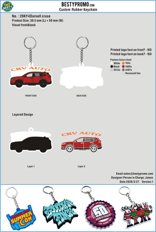 Custom rubber keychains-20KYDarnell cruse 260327