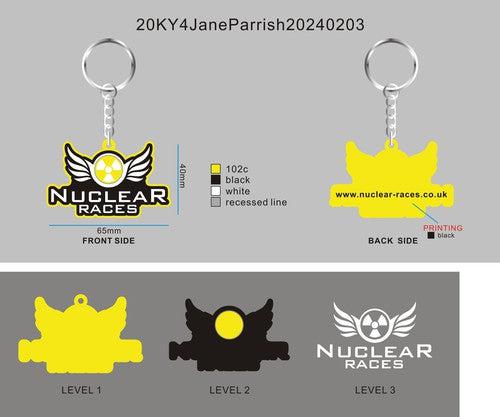 CUSTOM RUBBER KEYCHAINS - 20KY4Jane Parrish