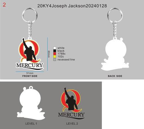 CUSTOM RUBBER KEYCHAINS - 20KY4Joseph Jackson