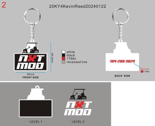 CUSTOM RUBBER KEYCHAINS - 20KY4Kevin Reed