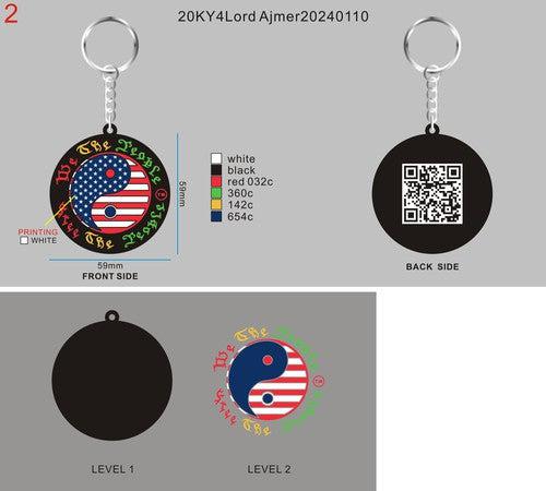 CUSTOM RUBBER KEYCHAINS -20KY4Lord Ajmer